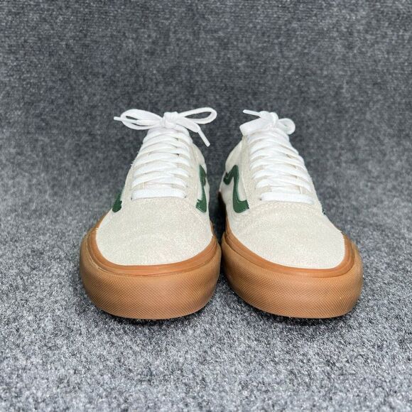 Vans Old Skool Pro Shoes Men's Size 9.5 Creaem Suede Low Lace Up Skate Sneakers - Picture 2 of 13